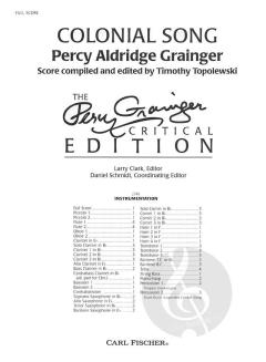 Colonial Song (Percy Aldridge Grainger) 