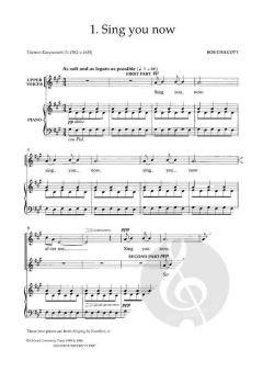 Two Singing Songs von Bob Chilcott 
