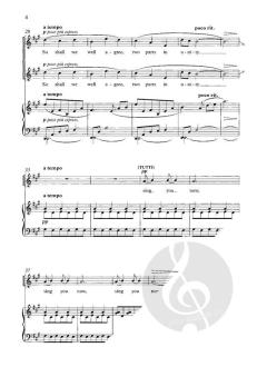 Two Singing Songs von Bob Chilcott 