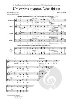 Ubi caritas et amor, Deus ibi est (Download) 