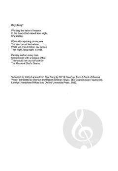 Day Song von Libby Larsen 