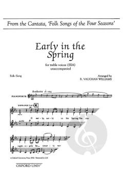 Early in Spring von Ralph Vaughan Williams 