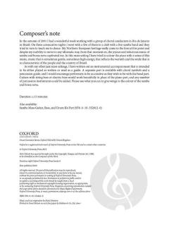 Samba Mass von Bob Chilcott 