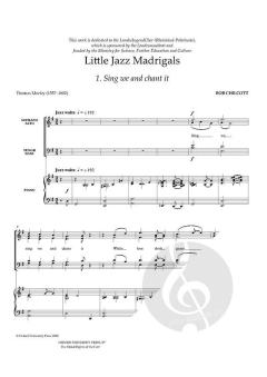 Little Jazz Madrigals (Download) 