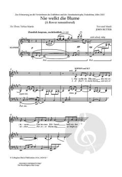 Nie welkt die Blume (Download) 