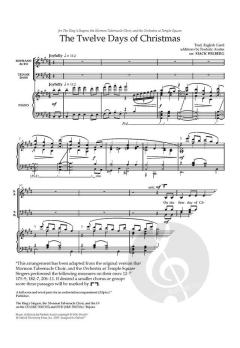 The Twelve Days of Christmas (Download) 
