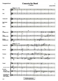 Concerto For Band (Lukas Foss) 