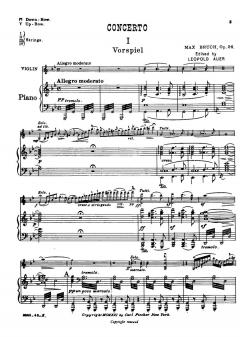 Violinkonzert g-Moll op. 26 von Max Bruch im Alle Noten Shop kaufen