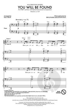 You Will Be Found von Justin Paul (Download) 
