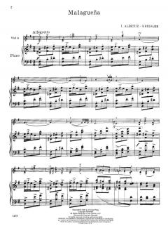 Malaguena von Isaac Albéniz 