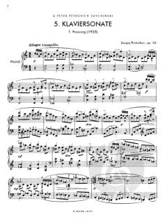 5. Klaviersonate (1. Fassung 1925 ) op.38 im Alle Noten Shop kaufen