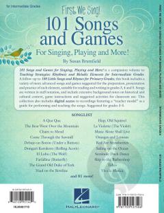 First We Sing! 101 Songs & Games von Susan Brumfield 