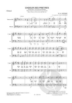 Le choeur des pretres (W.A. Mozart) 