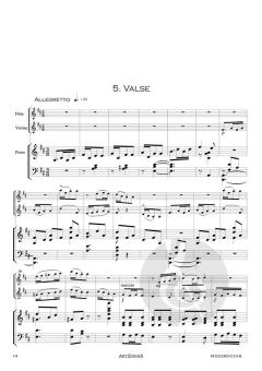 5 kleine Duos Op.56 von César Cui 