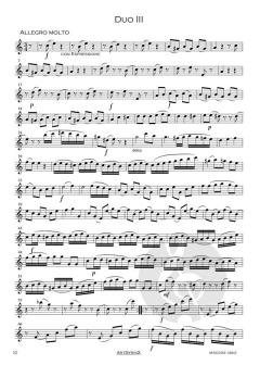 6 konzertante Duos Opus 5 von François Devienne 