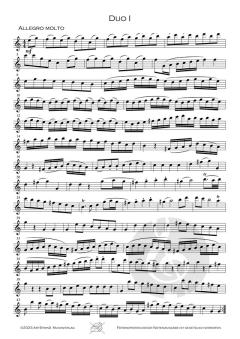 6 konzertante Duos Opus 5 von François Devienne 