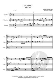 Sinfonia 1-5 BWV 787-791 von Johann Sebastian Bach 