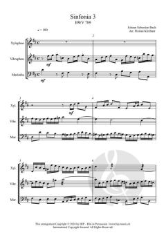 Sinfonia 1-5 BWV 787-791 von Johann Sebastian Bach 