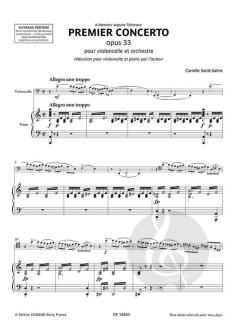 Premier Concerto en la mineur op. 33 