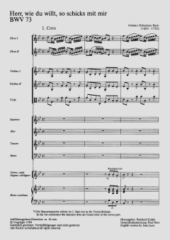 Herr, wie du willt, so schicks mit mir (J.S. Bach) 