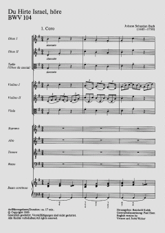 Du Hirte Israel, höre (J.S. Bach) 