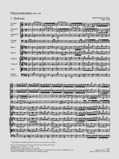 Oster-Oratorium BWV 249 von Johann Sebastian Bach (Download) 