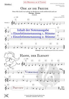 6 sehr leichte Vortragsstücke für 1 - 2 Melodica 1 