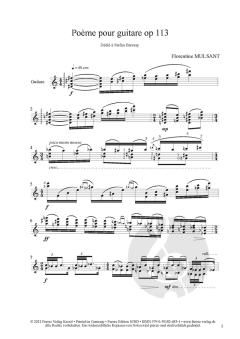 Poeme pour guitare 