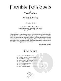 Flexible Folk Duets von William McConnell (Download) 