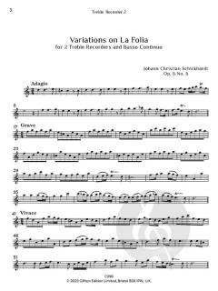 Variations on La Folia op. 6 No. 6 (Download) 