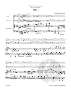 Trios für Klavier, Violine und Violoncello op. 70 