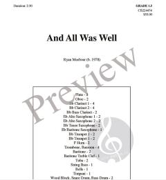 And All Was Well 