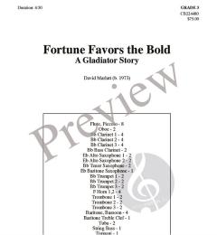 Fortune Favors the Bold 