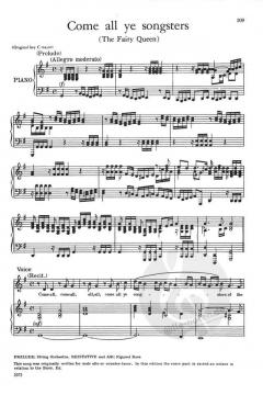 40 Lieder für tiefe Stimme und Klavier von Henry Purcell 