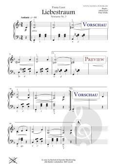 Liebestraum - Nocturne No. 3 von Franz Liszt 