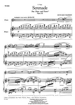 Serenade, Op. 35 von Howard Hanson 