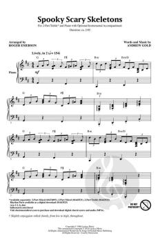 Spooky Scary Skeletons von Andrew Gold 