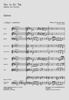 Dies ist der Tag von Wilhelm Friedemann Bach (Download) 