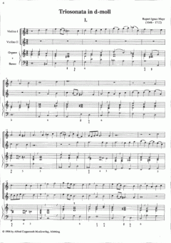 Trio-Sonata von Rupert Ignaz Mayr (Download) 