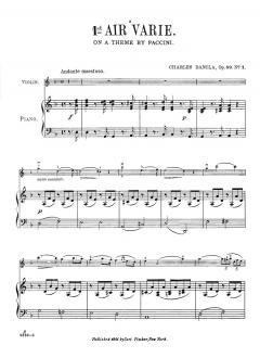 6 Airs variés op. 89 von Charles Jean-Baptiste Dancla 