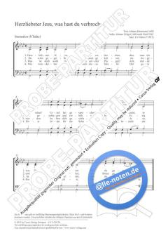 Herzliebster Jesu, was hast du verbrochen (Ulrich Führe) 
