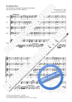 Exsultate Deo C-Dur MH 213, 1 (1775) (Johann Michael Haydn) 