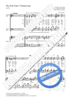 Du, Gott Vater C-Dur op. 61c (Max Reger) 