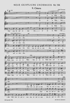 Christus ist auferstanden (Adolf Brunner) 