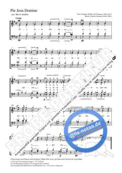 Pie Jesu Domine G-Dur (Charles Gounod) 