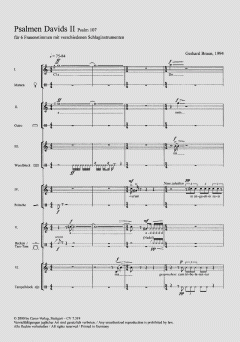 Psalmen Davids II (Gerhard Braun) 