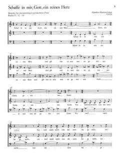 Fünf kleine Motetten von Günther Kretzschmar (Download) 