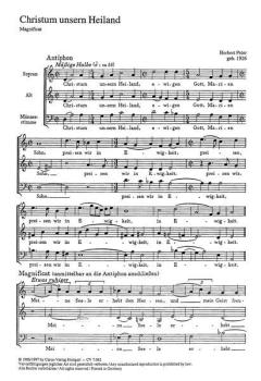 Magnificat Christum unsern Heiland (Herbert Peter) 