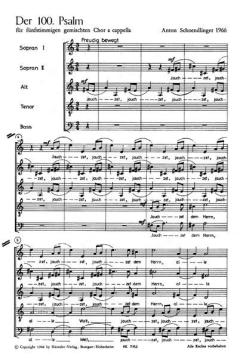 Jauchzet dem Herrn, alle Welt von Anton Schoendlinger (Download) 