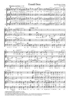 Exaudi Deus von Józef Swider (Download) 